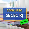 Concurso SECEC – RJ: comissão formada; edital em breve