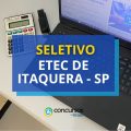 Etec Itaquera II – SP abre edital de processo seletivo