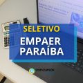 EMPAER – PB abre processo seletivo com vagas de estágio