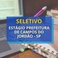 Prefeitura de Campos do Jordão – SP: vagas de estágio