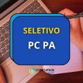 Processo seletivo PC PA: 47 vagas para médio e superior