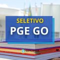 PGE GO: 165 vagas para estágio de Graduação em Direito