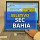 SEC - BA tem MAIS de 1,6 mil vagas; saiba se inscrever