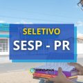 SESP – PR abre 145 vagas em seletivo; até R$ 9,7 mil