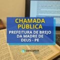 Chamada pública de Brejo da Madre de Deus – PE é aberta