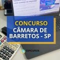 Concurso Câmara de Barretos - SP: ganhos de R$ 4,8 mil