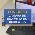 Concurso Câmara de Boa Vista do Buricá – RS: edital