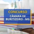 Concurso Câmara de Buritizeiro - MG abre 16 novas vagas