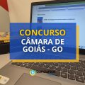 Concurso Câmara de Goiás – GO abre vagas; até R$ 3,7 mil