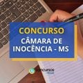 Concurso Câmara de Inocência - MS abre vagas em edital