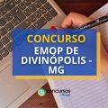 Concurso EMOP de Divinópolis – MG paga até R$ 4,2 mil