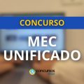 Concurso MEC Unificado poderá ser realizado em breve