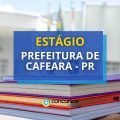 Prefeitura de Cafeara – PR publica edital de estágio