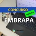 Concurso Embrapa: edital terá 1.027 vagas pelo Cebraspe