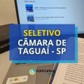 Câmara de Taguaí – SP paga R$ 6,7 mil em novo seletivo