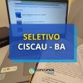 CISCAU – BA: remuneração de até R$ 5,9 mil em seletivo