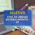 Etec Abdias do Nascimento – SP abre processo seletivo