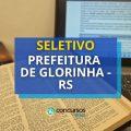 Prefeitura de Glorinha – RS abre vaga; R$ 4,1 mil/mês