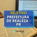 Prefeitura de Realeza – PR anuncia edital para Educador