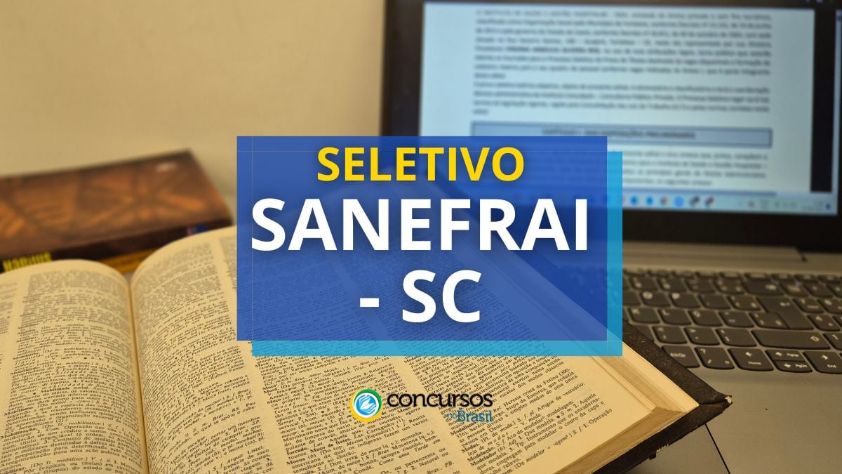 Concurso SANEFRAI, Concurso SANEFRAI de Fraiburgo, Processo seletivo SANEFRAI