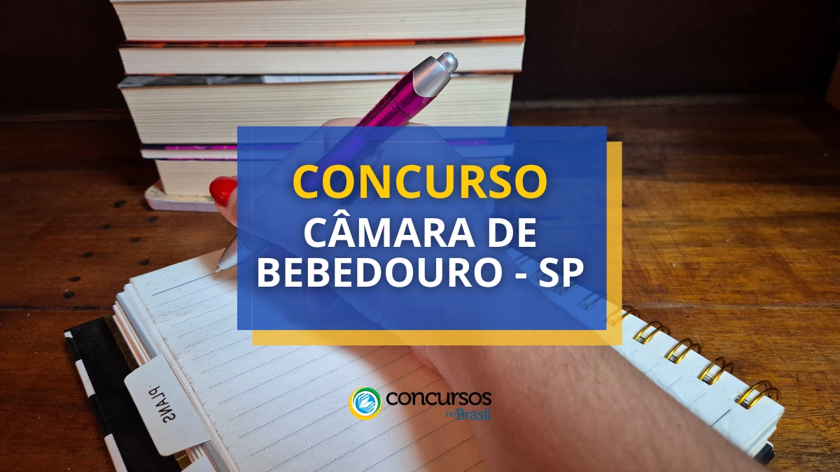 Torneio Parlamento de Bebedouro – SP: vencimentos até R$ 12 milénio