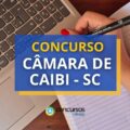 Concurso Câmara de Caibi – SC: ganhos de até R$ 5,7 mil