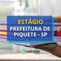 Prefeitura de Piquete – SP abre vagas em seletivo de estágio