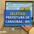 Prefeitura de Caraúbas – RN lança edital de seletivo