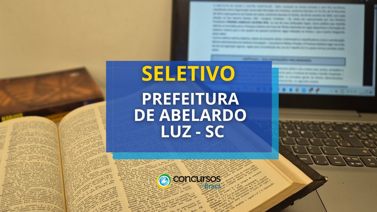 Seletivo Prefeitura de Abelardo Fulgor – SC jornal até R$ 21,7 milénio