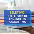 Prefeitura de Engenheiro Caldas – MG abre seletivo