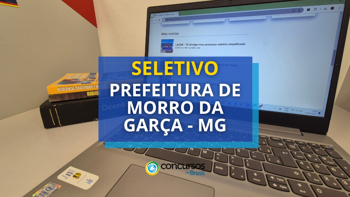 Prefeitura de Cabeço da Garça – MG abre moderno sistema seletivo