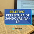 Prefeitura de Sandovalina – SP abre vagas no magistério