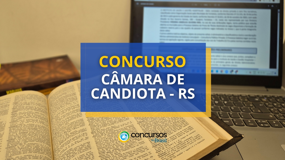 Certame Tertúlia de Candiota – RS: vencimentos até R$ 6,3 milénio