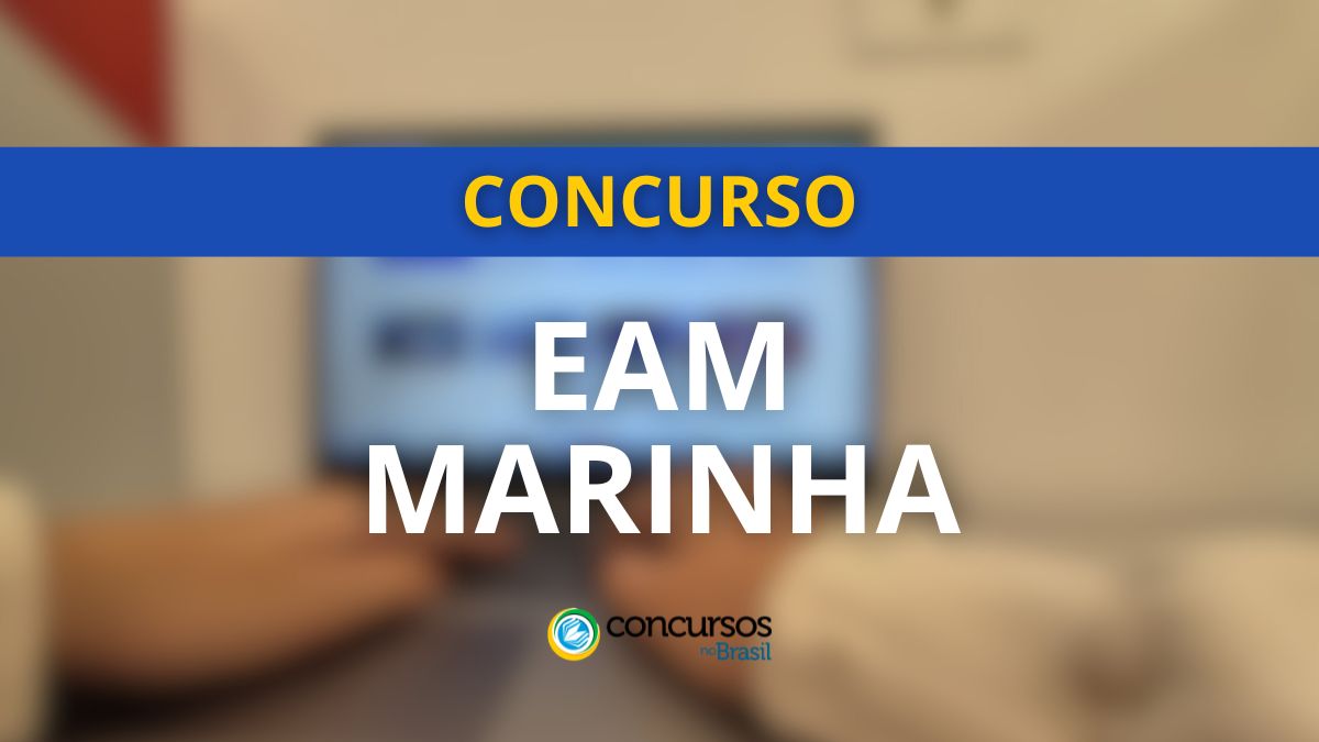 Certame EAM Marinha tem cartaz divulgado com 800 vagas