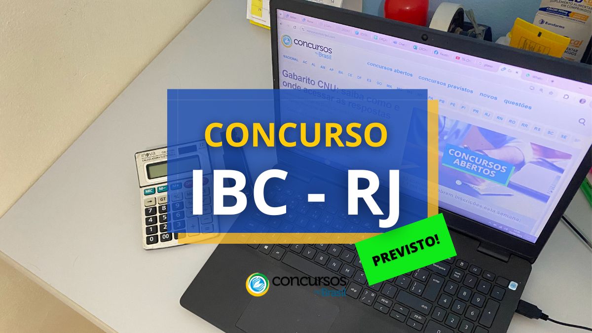 Certame IBC – RJ foi acreditado; 15 vagas previstas