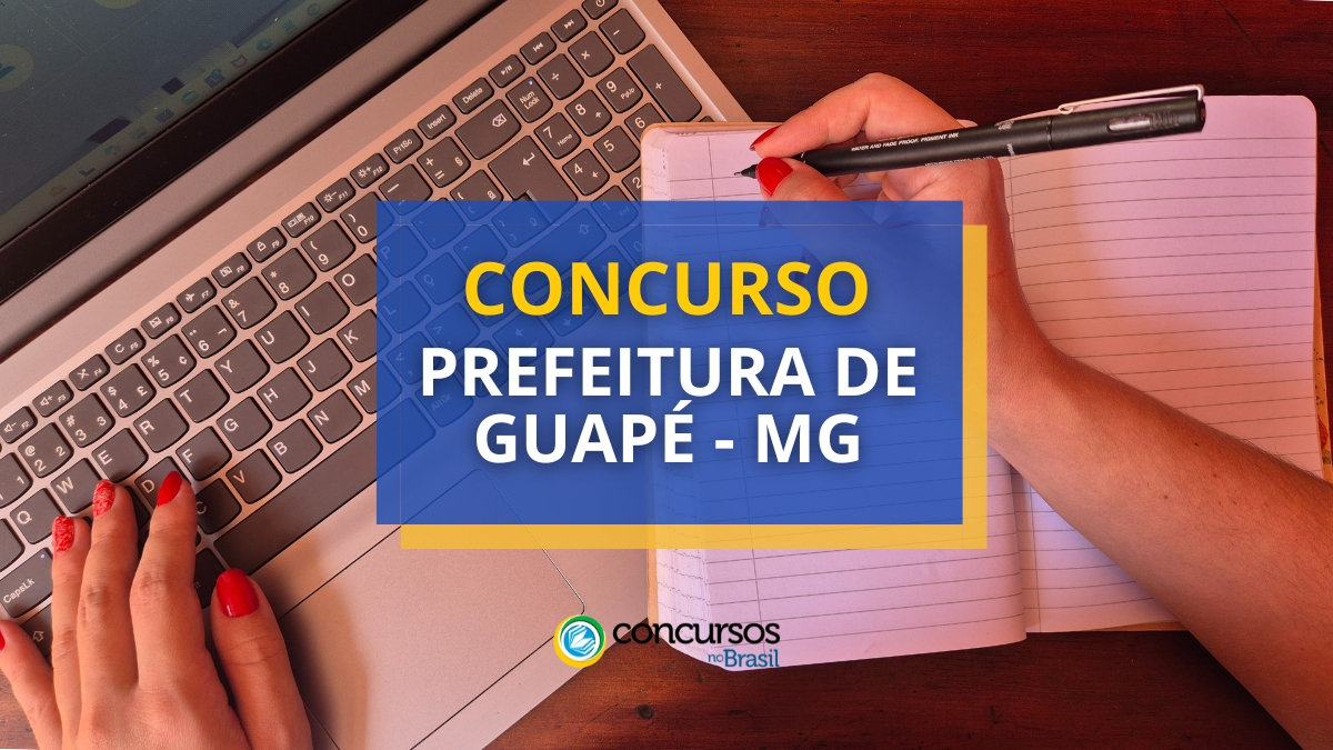 Torneio Prefeitura de Guapé – MG: cartaz e letreiro