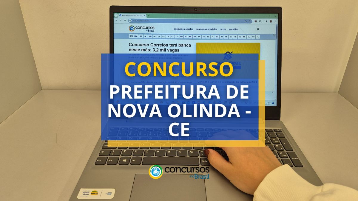 Certame Prefeitura de Novidade Olinda – CE: mais de 100 vagas