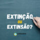 “Extinção” ou “extinsão”: qual é o jeito certo de escrever?