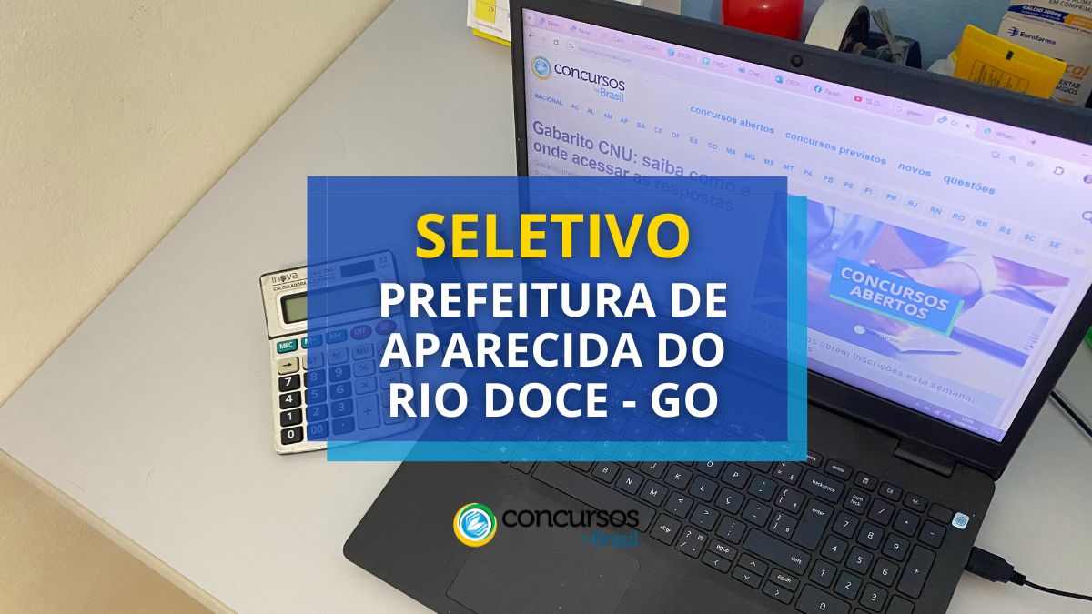 Prefeitura de Aparecida do Rio Aprazível – GO retifica seletivo