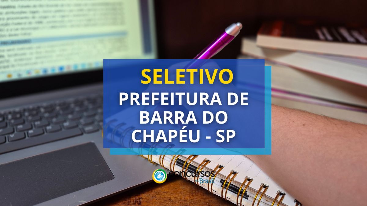 Prefeitura de Barra do Boné – SP flecha papeleta de seletivo