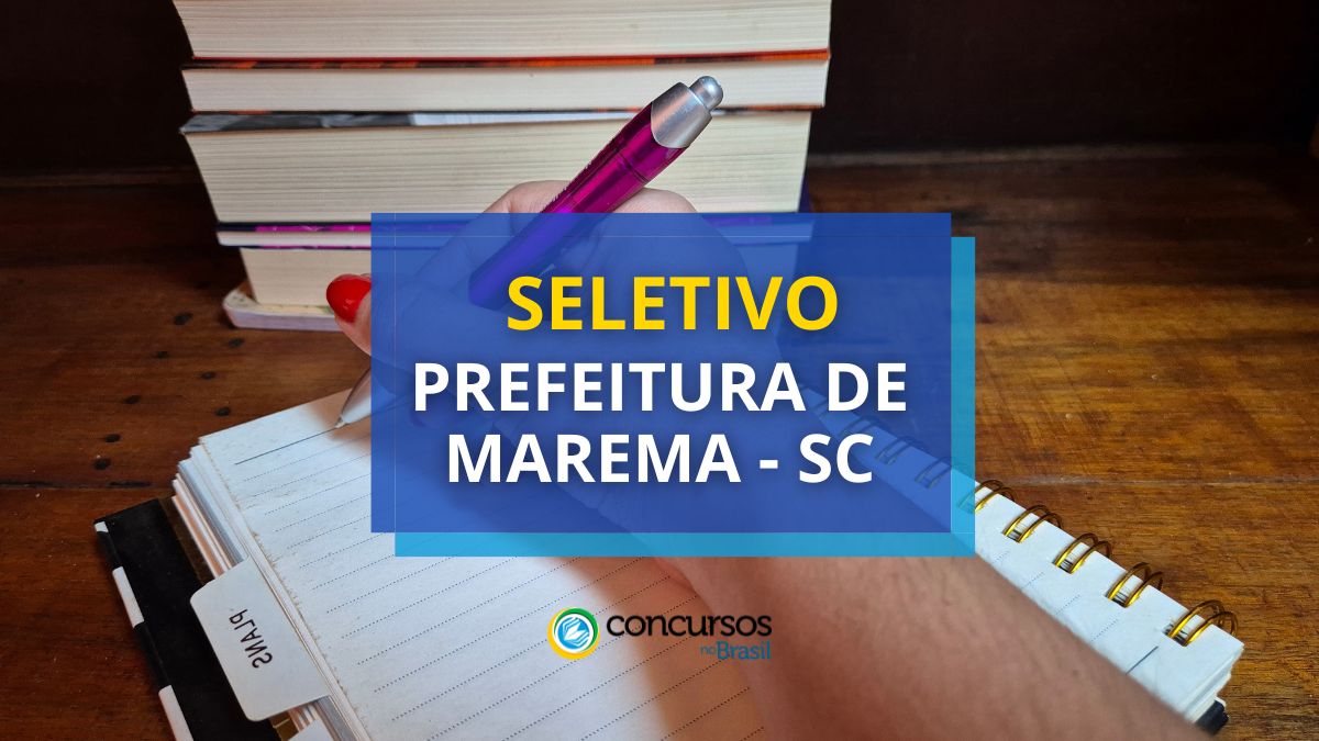 Prefeitura de Marema – SC anuncia seletivo; até R$ 4,3 milénio