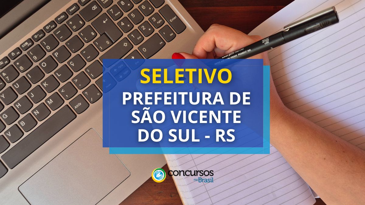 Prefeitura de São Vicente do Meridional – RS abre vagas em seletivo