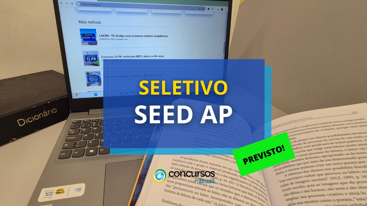 SEED AP define percentagem organizadora de moderno ordem seletivo