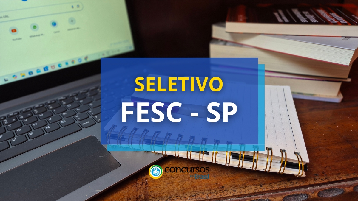 FESC 2024 divulga cartaz de método seletivo; inscrições online