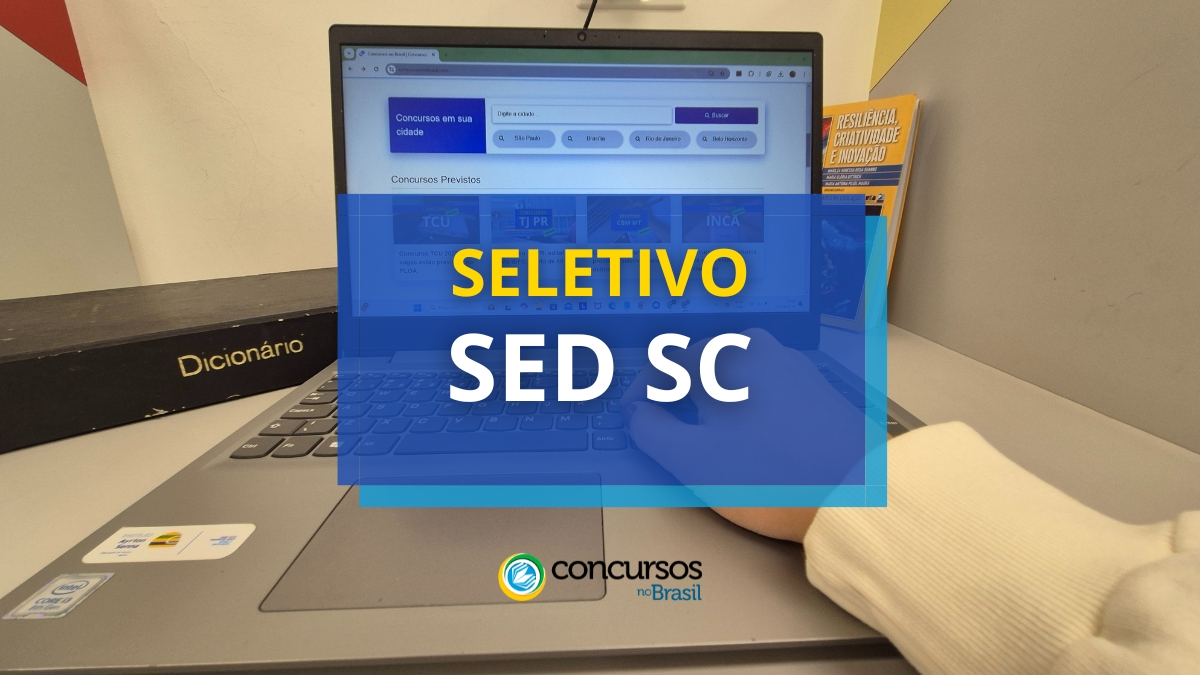 SED SC divulga actual sistema seletivo na superfície da Cortesia