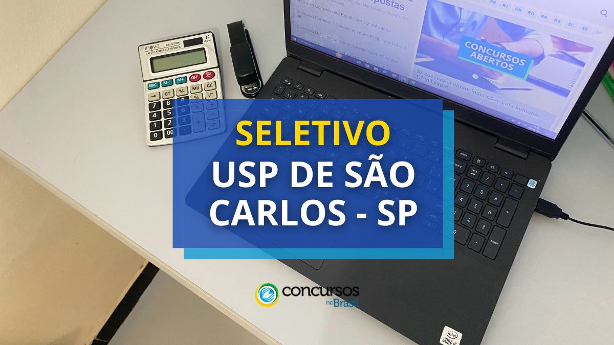 USP de São Carlos – SP flecha papeleta de sistema seletivo