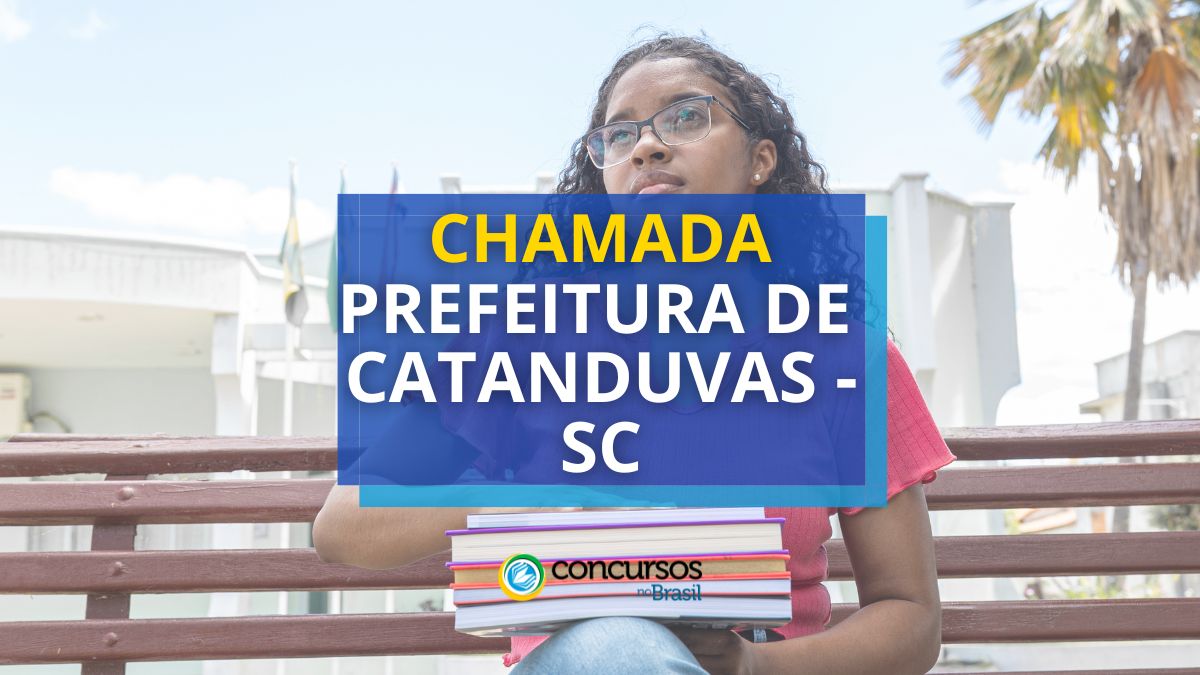 Prefeitura de Catanduvas – SC: cartaz de chamada pública