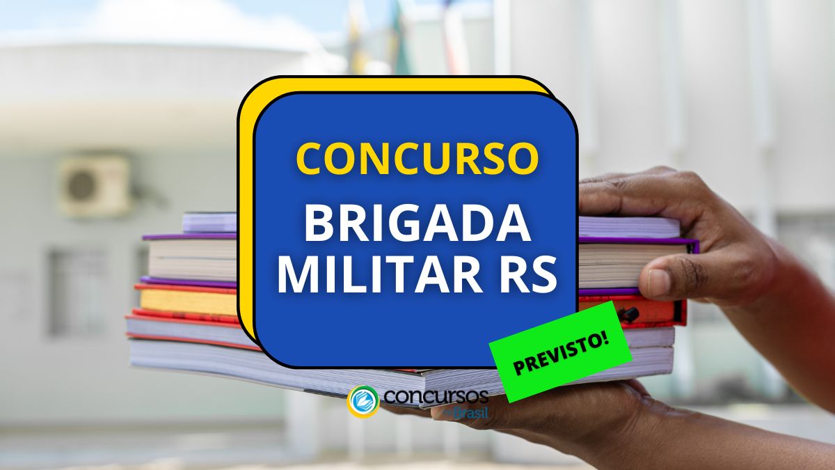 Concurso Brigada Militar RS, Vagas Brigada Militar RS, BMRS.