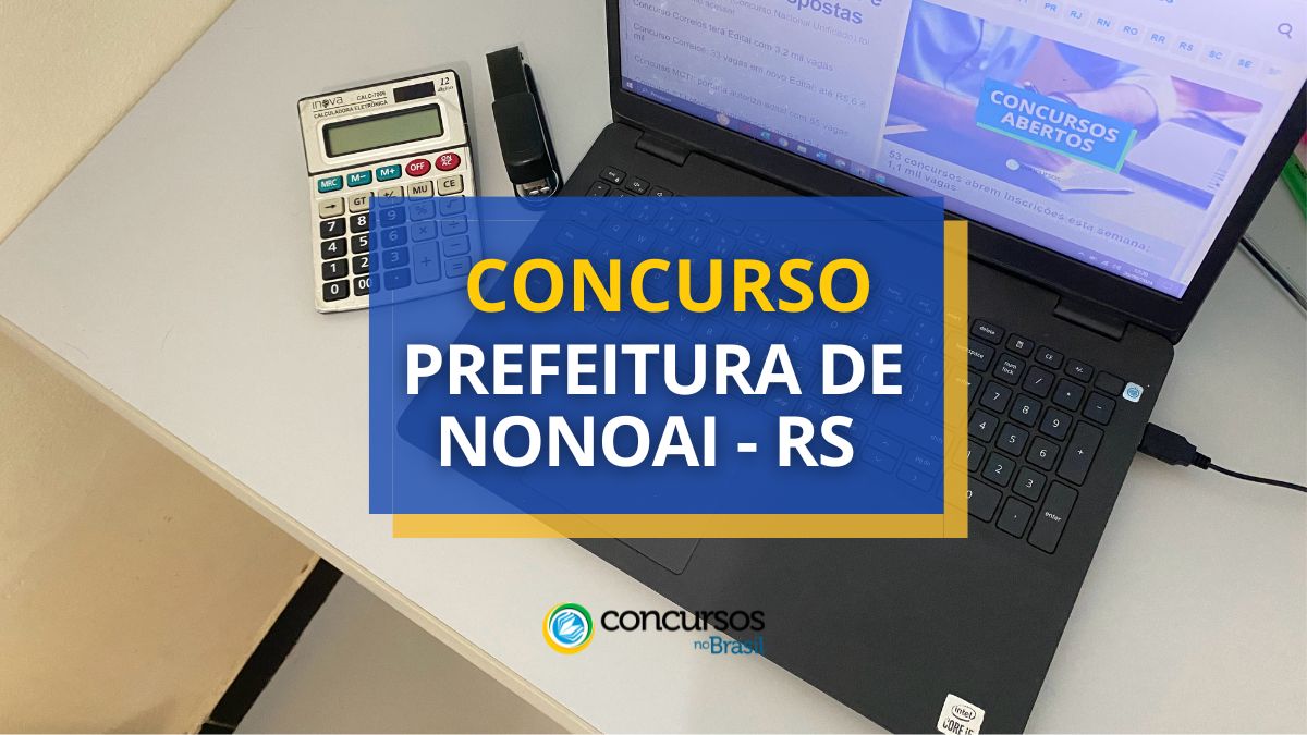 Certame Prefeitura de Nonoai – RS: papeleta e inscrições