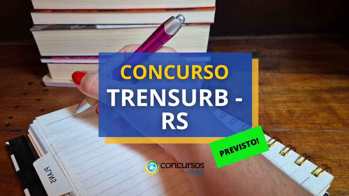 Certame TRENSURB – RS: carteira será contratada; 55 vagas